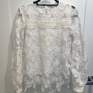 White Lace Blouse